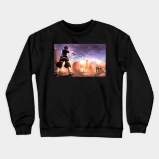 The Secret Battle: Sora vs Lingering Will Crewneck Sweatshirt